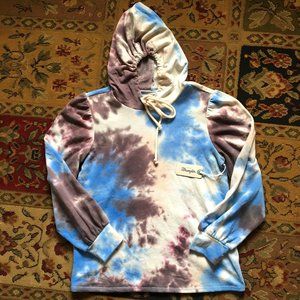 Wrangler Tie-Dye sweatshirt Hoodie Medium color: LIGHT - NWT